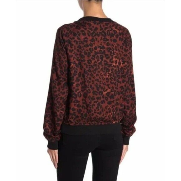 Beach Lunch Lounge Women’s Full Zip Leopard Print Jacket XXL - Picture 3 of 12